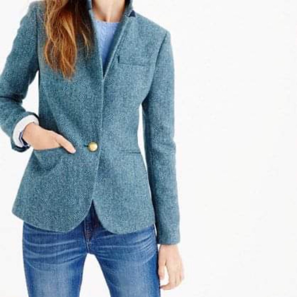 J Crew Schoolboy Campbell blazer Women’s size 10. NWOT
